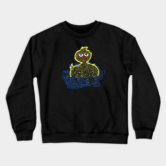 Da Rubber Ducky Crewneck Sweatshirt by mm92